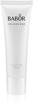 BABOR SKINOVAGE Purifying Mask für ölige, unreine Haut, Mattierende, klärende Intensivmaske mit Anti-Age-Effekt, Vegane Formel, 50 ml