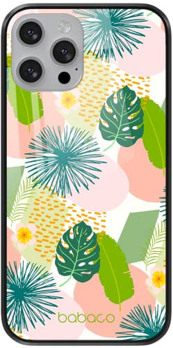 Ert Group Funda para teléfono móvil Apple iPhone 7 Plus/ 8 Plus Original y con Licencia Oficial de Babaco con diseño Rośliny 012 de Vidrio Templado, Cubierta Protectora