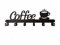 ANBP Soporte para Café Montado en Pared, Letrero Decoración para Barra, Estantes para Tazas, Colgador y Perchero