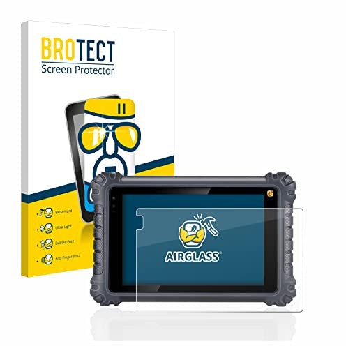 BROTECT Schutzglas für Autel MaxiCom MK906Pro-TS | Transparenter Displayschutz Made in Germany Schutzfolie Panzer Folie Glas 9H Anti-Fingerprint Einfache Montage Clear