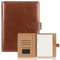 Premium A5 Leather 6-Ring Binder, Brown Refillable Travel Journal & Personal Organiser for Professionals | Durable, Stylish UK Design