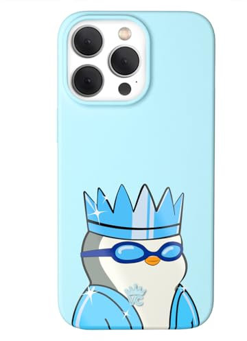 VELVET CAVIAR x Pudgy Penguins Kompatibel mit iPhone 15 Pro Max Hülle Cute - Pinguin Geschenke - Kompatibel mit MagSafe - Cool Polar Blue Winter