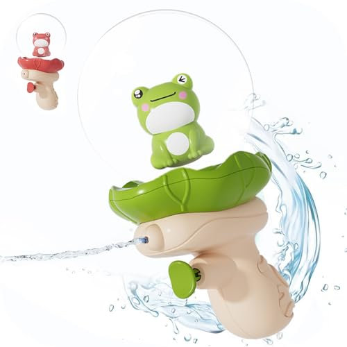 Mauepersu Wasserpistole für Kinder,Klein Wasser Spritzpistole,Long Range Water Pistol Toys, Sommerschwimmbad,Water Spray Guns for Outdoor Beach Toy,Geeignet für 3-6 Jungen und Mädchen (Grün (Frosch))