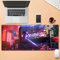 Overwatch XXL-Gaming-Mauspad, groß, lang, ausziehbar, große volle Tastatur-Schreibtischunterlage für Computer, Laptop, Büro, rutschfest, gummierte Kanten (ov 3)