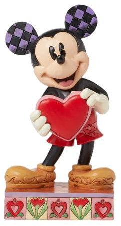 Disney Traditions Mickey Heart Personalisable Figurine
