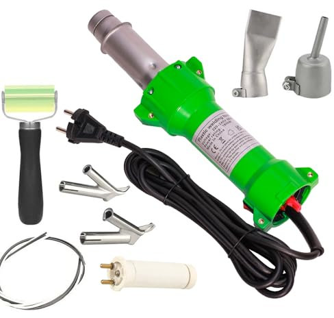 Beyondlife 1600w Pistola Termica ad Aria Calda Torcia Saldatore Saldatore Plastica Saldatore Pistola di Saldatura Per Pavimento, Con Illuminazione a Led