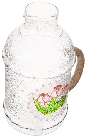 ABOOFAN brocca d'acqua fredda brocca di succo caraffa per succhi Bollitore per tisane Borraccia fredda brocca di acqua calda fredda caraffa calda ad alto contenuto di silice
