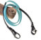 LarDen Hobby Horse Zubehör Zügel | Gummierte Türkis | für Steckenpferd, Stockpferd, Hobby Horsing, Spielpferd, Pferd zum reiten für Kinder und Erwachsene, Hobbyhorse | Schön, Günstig, Handgemacht