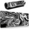 VZU Large Gaming Mouse Pad, 700x300mm Ink Painting Mouse Pad, XL Keyboard Mouse Mat Desk Pad, Abstract Corrugated Desk Pad, Thermal Transfer Extra Large Mouse Pad for Office and Home Computers