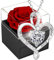Willuck Ewige Rose Geschenkbox,Eternal Rose für Freundin,Infinity Rosen für Damen,Immer Echte Rote Rosebox Geschenke für Frauen am Valentinstag Weihnachten,Hochzeitstag,Geburtstag, Mama