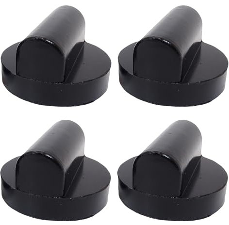 VZU 4 Stück Wagenheber Gummiauflage Universal Gummi Jack Pad Adapter Gummiklötze Hebebühne für Audi TT RS R8 A6 A7