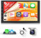 Rimoody 6G+128G 8 Core Android Autoradio 2 Din, 7 Pouces écran Tactile Autoradio avec Carplay sans Fil Android Auto Mirror Link Bluetooth FM/RDS/EQ/DSP WiFi GPS Caméra Recul