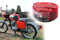 BISOMO Rücklicht Bremsschlussleuchte Rückleuchte Kennzeichenbeleuchtung inkl. Leuchtmittel MZ ETZ 125, ETZ 150, ETZ 250, Simson S50, S50E Enduro, S51, KR51/2 Schwalbe