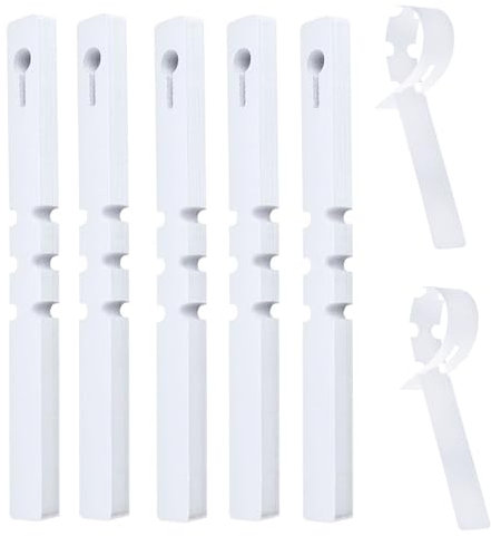 300 Pezzi di Etichette Adesive, Etichette per Piante in Plastica a 6 Colori per Alberi, Fiori, Piantine, Viti