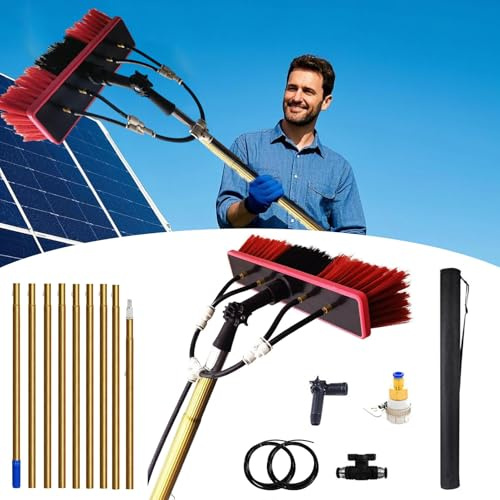 Window Cleaning Pole, Hydraulic Telescopic Brush, Telescopic Cleaner, Greenhouse Roof Window Cleaning Equipment, Telescopic Cleaner, Greenhouse Roof Cleaning Tools