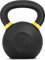 Yes4All CXCM Pulverbeschichtetes Kettlebell aus Gusseisen, 32 kg, gelb