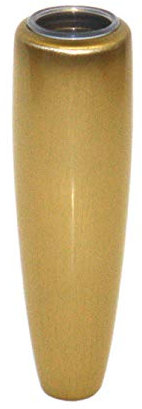 Grabvase 'schmal' aus Bronze (Wandvase) | Sind Sie auf der Suche nach einer schmalen Grabvase in bronze? Dann sind Sie bei unserem Urnengeschäft genau richtig. Top Service ★★★★★Gratis Versand ✔