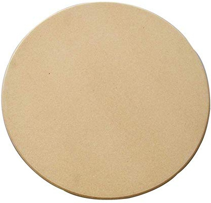 Runder Pizzastein - Cordierite Stone Pizza Tray - Für Backofen und Grill (22.8 CM)