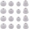 BLLQ Gray Ear Tips Compatible with Beats Flex, Powerbeats Pro, 8 Pairs, Light Gray
