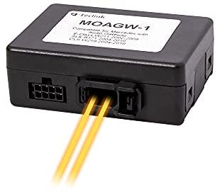 DNL Teclink Optische Faser-Decoder-Box für Autoradio Mercedes E-Klasse W211 SLK R171 CLS-Klasse: MOAGW-1