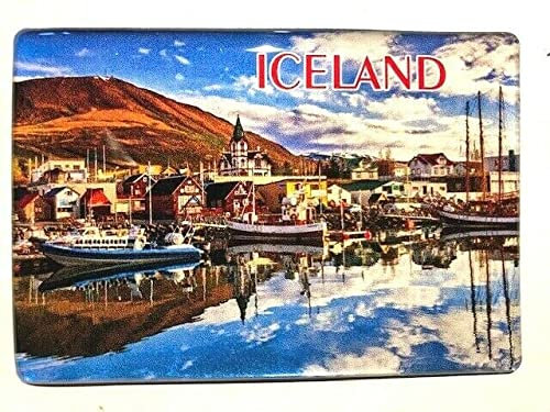 Island, Island Souvenir- Island Kühlschrankmagnet,Iceland Fridge Magnet,Islanda calamita de frigorifero, Islande aimant de refrigerateur