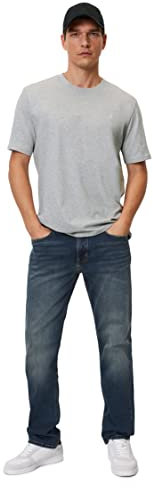 Marc O'Polo Herren T-Shirt B21222051068, Hell Grau New, XS