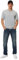 Marc O'Polo Herren T-Shirt B21222051068, Hell Grau New, XS