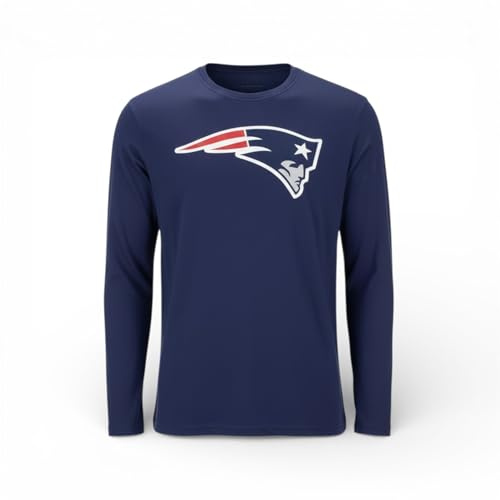 Fanatics NFL New England Patriots Herren Langarm T-Shirt blau 1568MNVY1ADNEP M