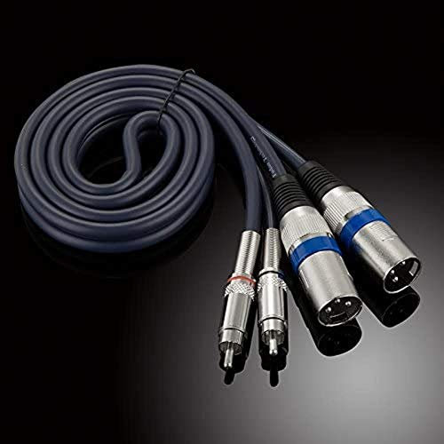 L203 XLR tête à RCA Lotus Head tête Lotus Head Mixer à Quatre têtes de Ligne (Size : 10m)