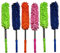 PEBBLE HUG Foldable Microfiber Fan Cleaning Duster for Quick and Easy Cleaning of Home, Kitchen, Car, Dusting Office Fan Cleaning Brush with Long Rod, Multipurpose Cleaning (Pack of 6)
