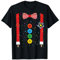 Clown Karneval Kostüm Clownskostüm Clowns Fasching Konfetti T-Shirt