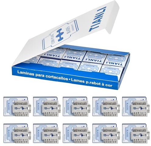 Shehadeh - 100 x Klingen für Hornhauthobel - Hornhautentferner - Ersatzklingen
