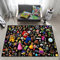 MUICIN Kinder Schlafzimmer Teppich Indoor Mario Anime Bodenmatte Kinderzimmer rutschfeste Cartoon Prinzessin Teppich rutschfeste Matte.,100 * 160cm