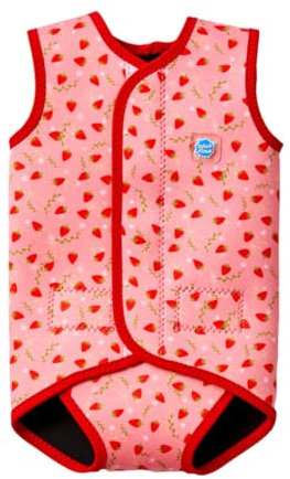 Splash About Baby Wrap Traje de Neopreno, Strawberry Field, 6-18 Meses