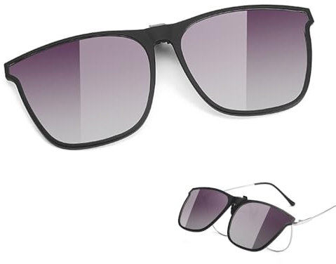 Sunglasses clip, sunglasses clip for glasses, polarised clip on sunglasses, UV400 sunglasses clip, sunglasses for clip-on polarised clip-on night driving glasses, purple
