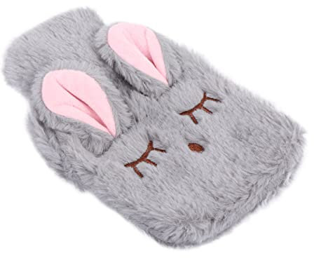 BCOATH Small Hot Water Bottle Stylish Cover Insulated Bag Hot Water Pouch Great for Keeping Hands Warm