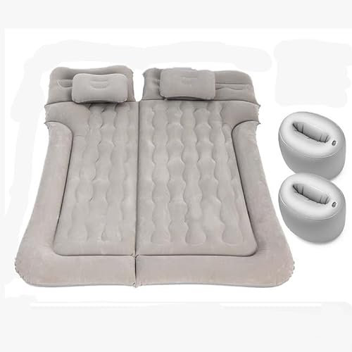 MYYULONG Auto Matratze für Mercedes-Benz VITO II W639/Viano 2003–2014, Aufblasbare Matratze für Rücksitz/Kofferraum Auto Bett für Reisen Camping Outdoor-Aktivität,Bei-ge-164×120×11cm