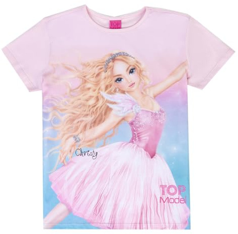 Top Model T-Shirt mit Christy 75051, rosa