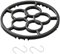 Wjelet Reductor de anillo de gas de hierro fundido, soporte wok para cocina de gas, anillo reductor de placa de gas antideslizante, universal para estufas de 4/5 garras, con 2 ganchos