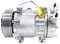 OLCYBDFC Compresor de aire acondicionado for coche compatible con Citroën Xsara Picasso (N68) 1.6 HDi 16v / Compatible con Peugeot 406 2004-2011 SD7V16 7V16 9645440480 9800851980 9800851980 Compresor
