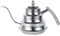 Verseuse cafetiere universelle 1,2L​​, ​​Verseuse à Café​​ bec verseur acier inoxydable design bambou pour infusion café thé goutte à goutte, maison bar restaurant voyage (Argent)