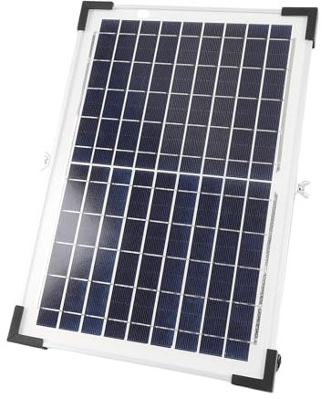 Gugxiom Ventilateur D'échappement Solaire avec Batterie et Minuterie de 4400mAh, Ventilateur Solaire 10 W avec Télécommande, Ventilateur de Ventilation à L'épreuve de L'eau pour