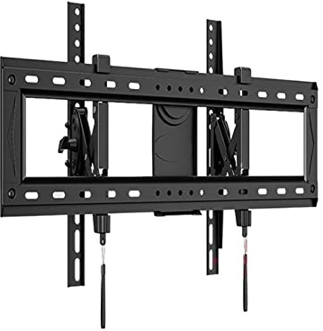 C70 TV Wandhalterung für 50-70 Zoll LED LCD Flachbildschirme bis zu 56,7 kg Einstellbare Neigbare Monitorhalterung mit Wasserwaage für optimale Sicht