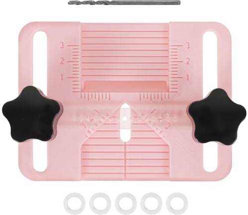 Clay Bead Hole Maker Polymer Clay Earring Drill Guide Piercing Tool for Clays Beads Hole Positioning Design Wear Resistant for Jewelry Making Crafts DIY Projects(1pc)