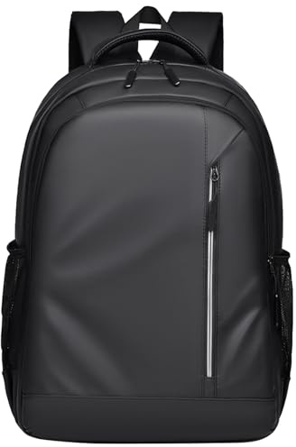 HotYou Unisexe Sac à Dos Ordinateur Portable 14-16 Pouces Résistant à l'Usure et Étanche avec Poches Compartimentées pour Loisirs/Bureau/Voyages/Scolarité,Noir