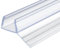 Gedotec Duschlippendichtung für Duschtüren wasserabweisend | 1 Stück - Profil-Dichtung 135° | Länge: 2 m | Duschdichtung 8mm - 10mm | Türdichtung PVC Transparent | Duschkabinen Dichtungen Duschwand