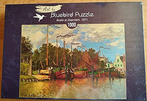 Bluebird Puzzle - Boats at Zaandam, Claude Monet - 1000 Teile - (60031)