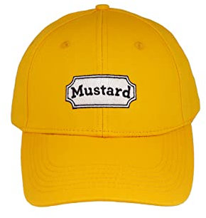 Game Hats Baseball Cap Ketchup Senf Baumwolle Kappe Paare Caps für Mr. Mrs. Ehemann Frau Freund Freundin, gelb, Einheitsgröße