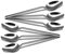 CAMRI Teaspoons Set of 6 - Stainless Steel Tea Spoons 6, Tea Spoon for Coffee & Dessert, 6.2 inches, Heavy Duty, Dishwasher Safe, Spoon Set for Home Kitchen & Restaurant (C62 - Pack of 6)