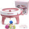 HRFIJIK Strickmaschine 40 Nadeln, für Erwachsene Kinder Stricken DIY Spielzeug Socken Hüte Schals, Knit Loom Machine Smart Manual Rotating Kit mit Reihenzähler,G40